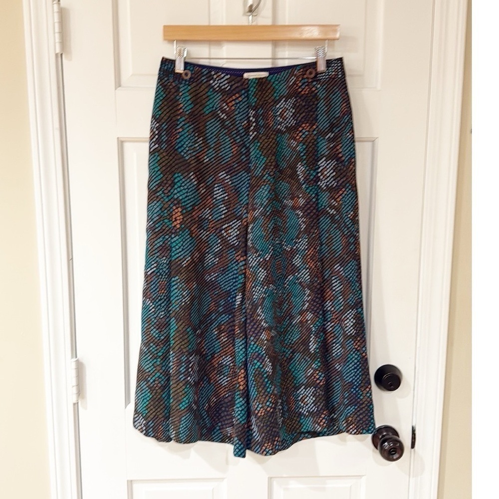 Anthropologie The Essential Culotte Brick Red Size 4